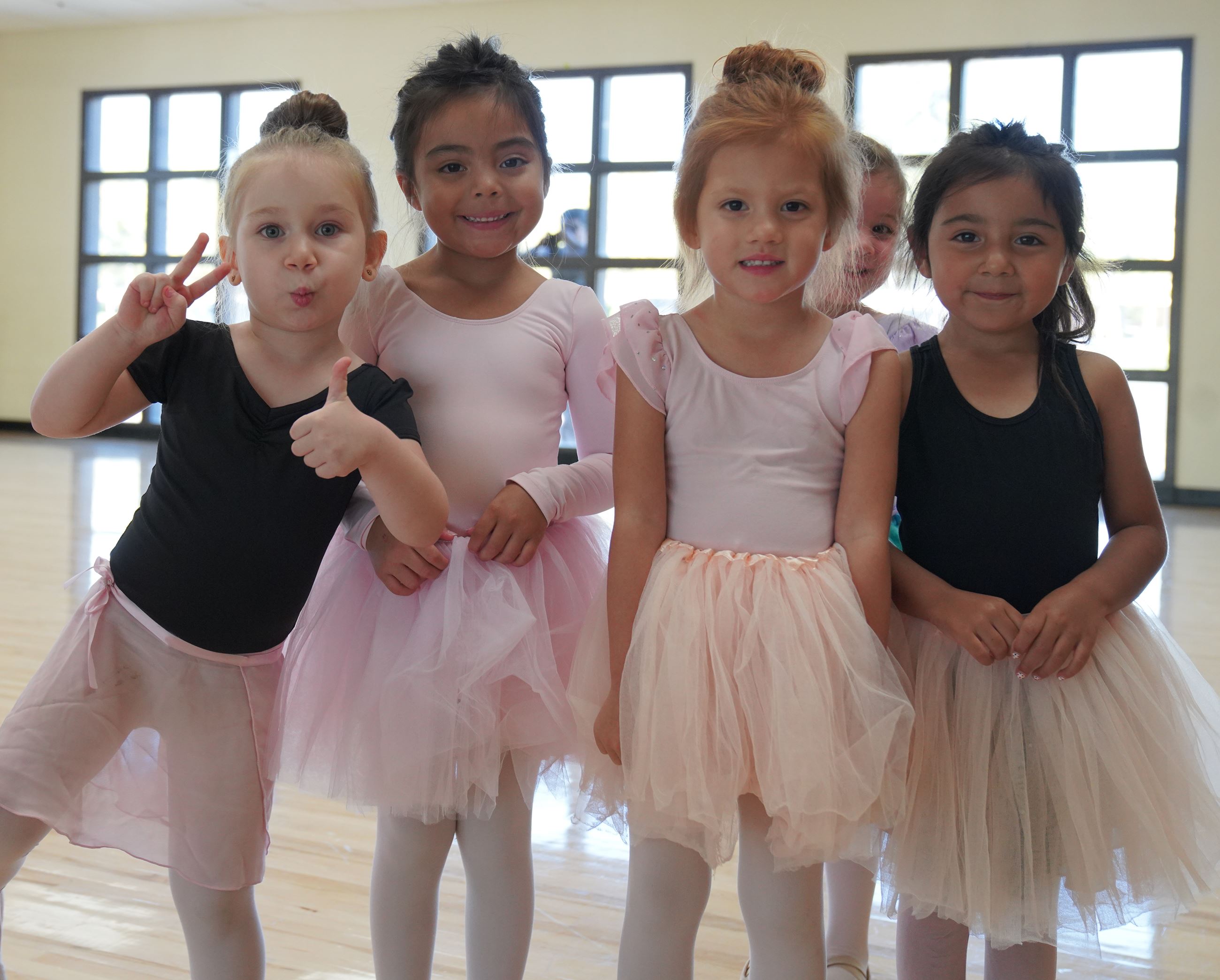 Ballet class at the Preserve Community Center