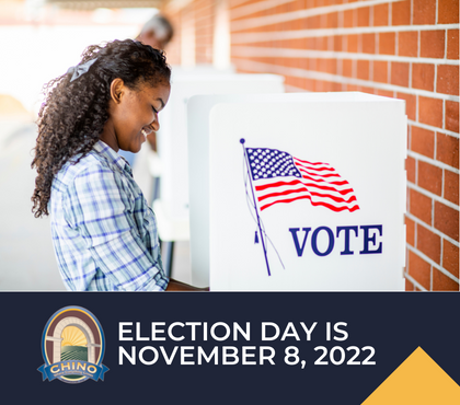 Election Day is November 8, 2022
