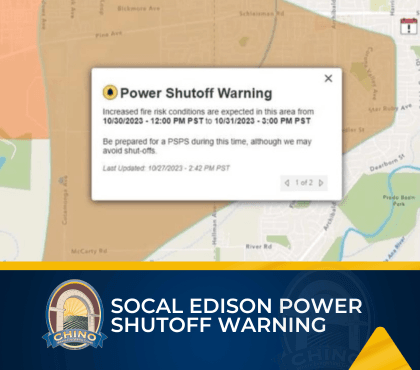 Power Shut Off News Flash