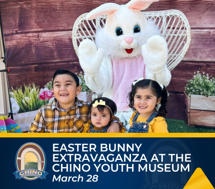Easter bunny Extravaganza at the Chino Youth Museum